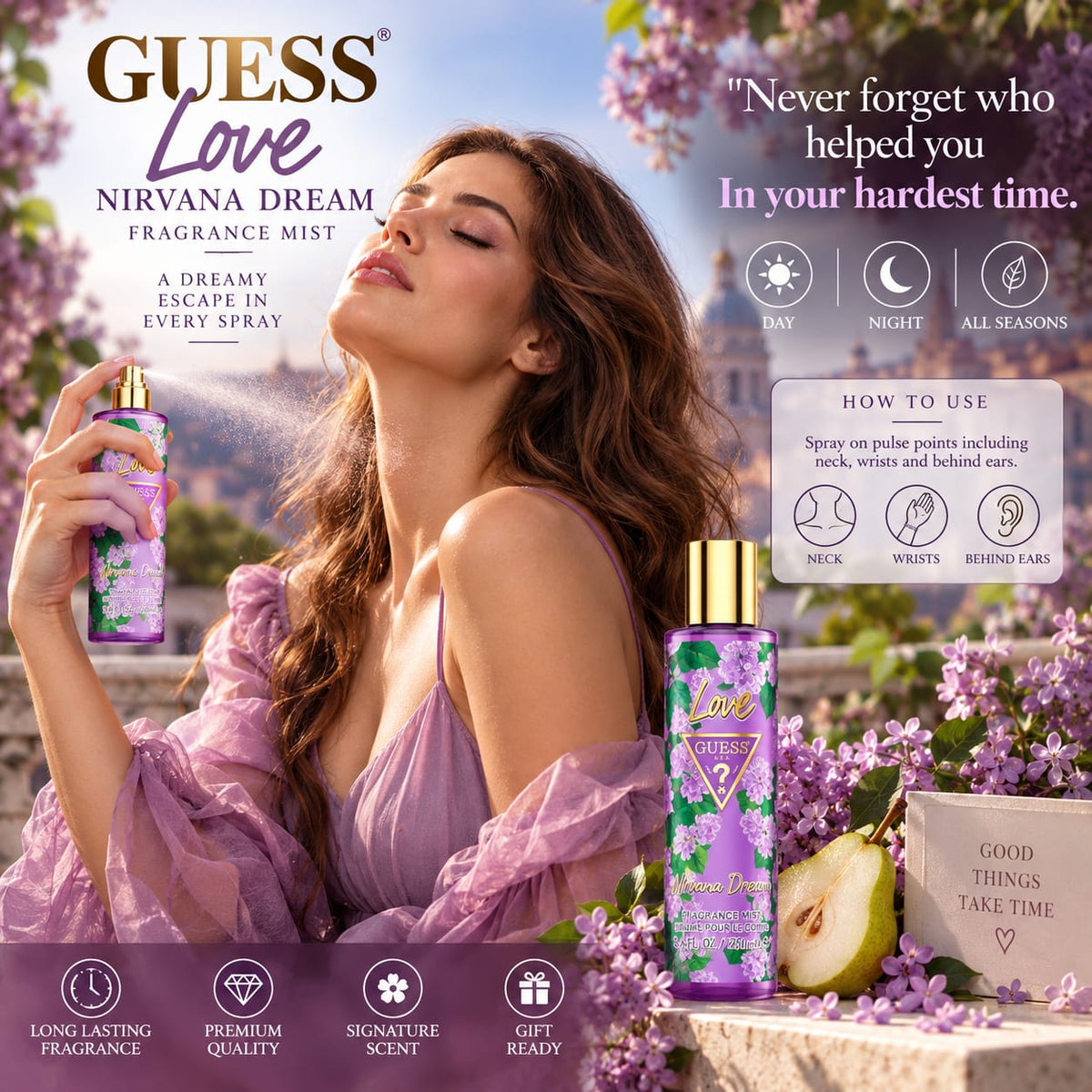 GUESS Love Nirvana Dream Fragrance Mist 250 ml