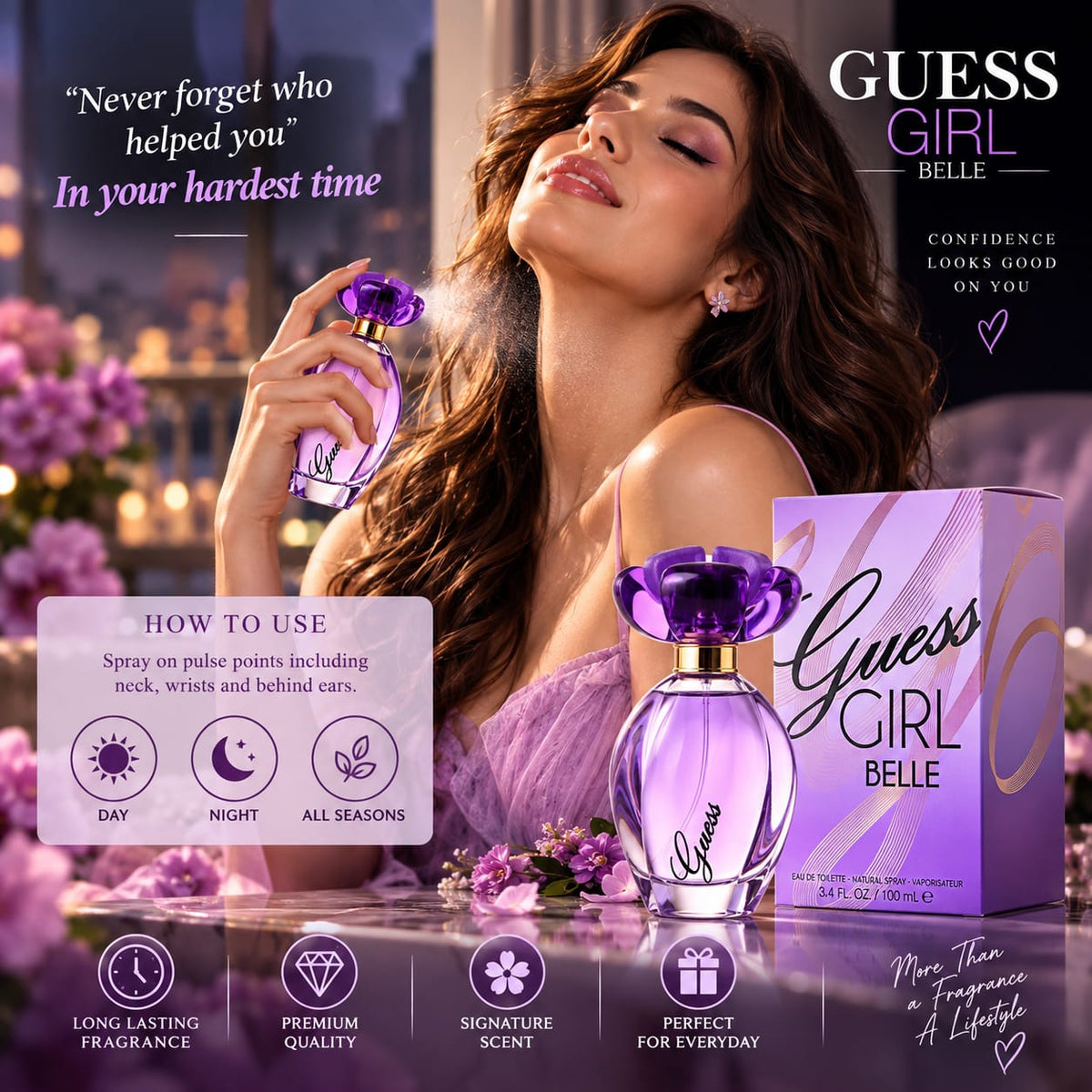 GUESS Girl Belle Eau de Toilette for Women – 100ml