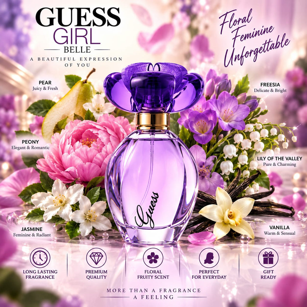 GUESS Girl Belle Eau de Toilette for Women – 100ml