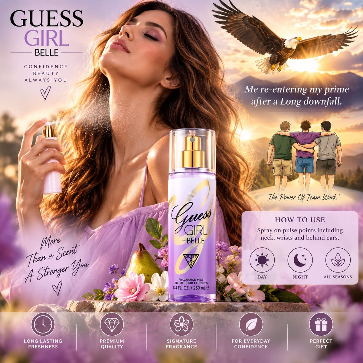GUESS Girl Belle Fragrance Mist 250ml for Women