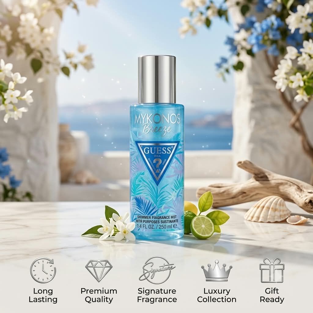 GUESS Mykonos Breeze Shimmer Fragrance Mist 250ml