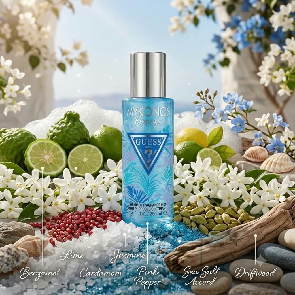 GUESS Mykonos Breeze Shimmer Fragrance Mist 250ml