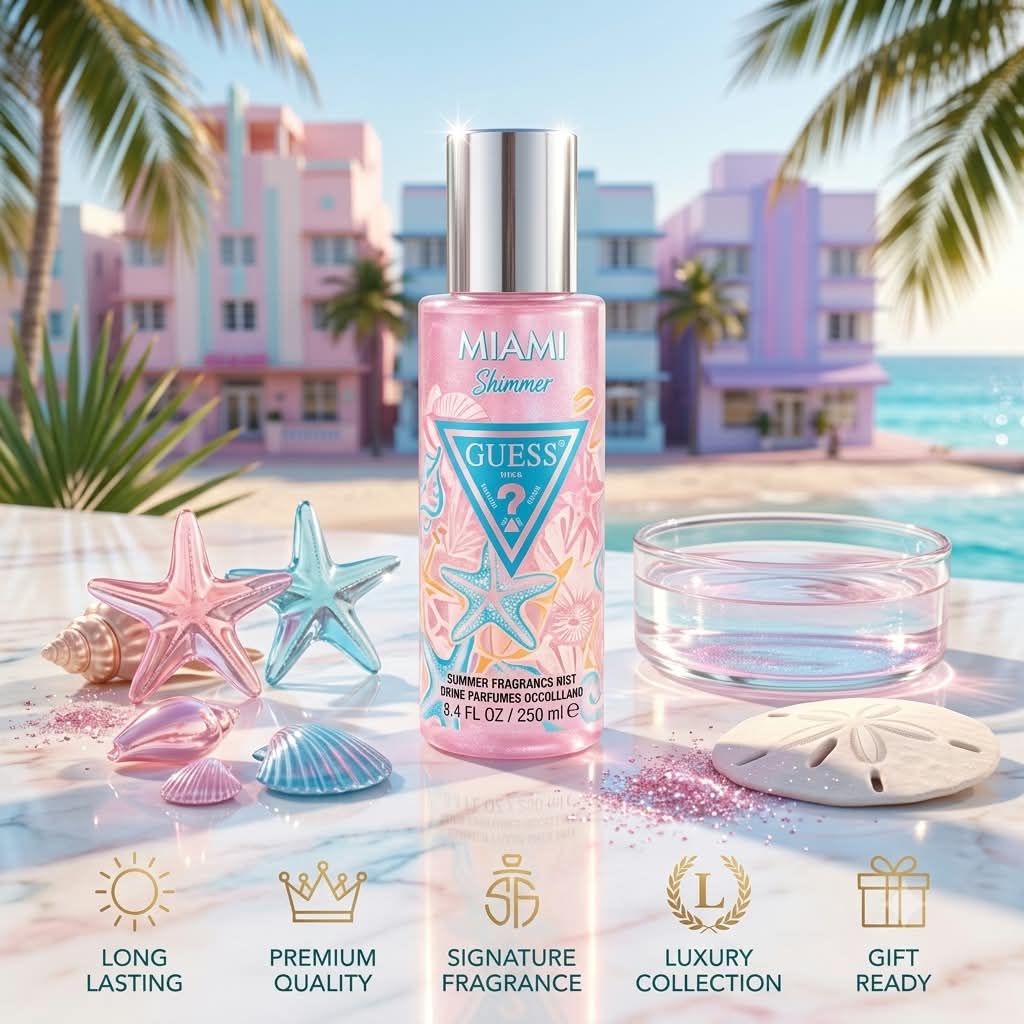 GUESS Miami Vibes Destination Shimmer Fragrance Mist 250ml