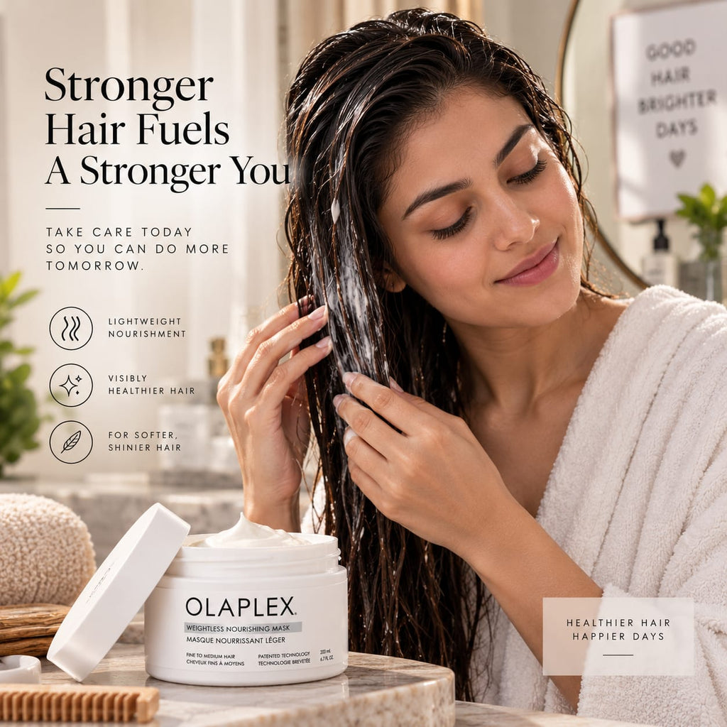 OLAPLEX Weightless Nourishing Mask 200ml / 6.7 fl oz – Nourishing Hair Mask for Fine to Medium Hair