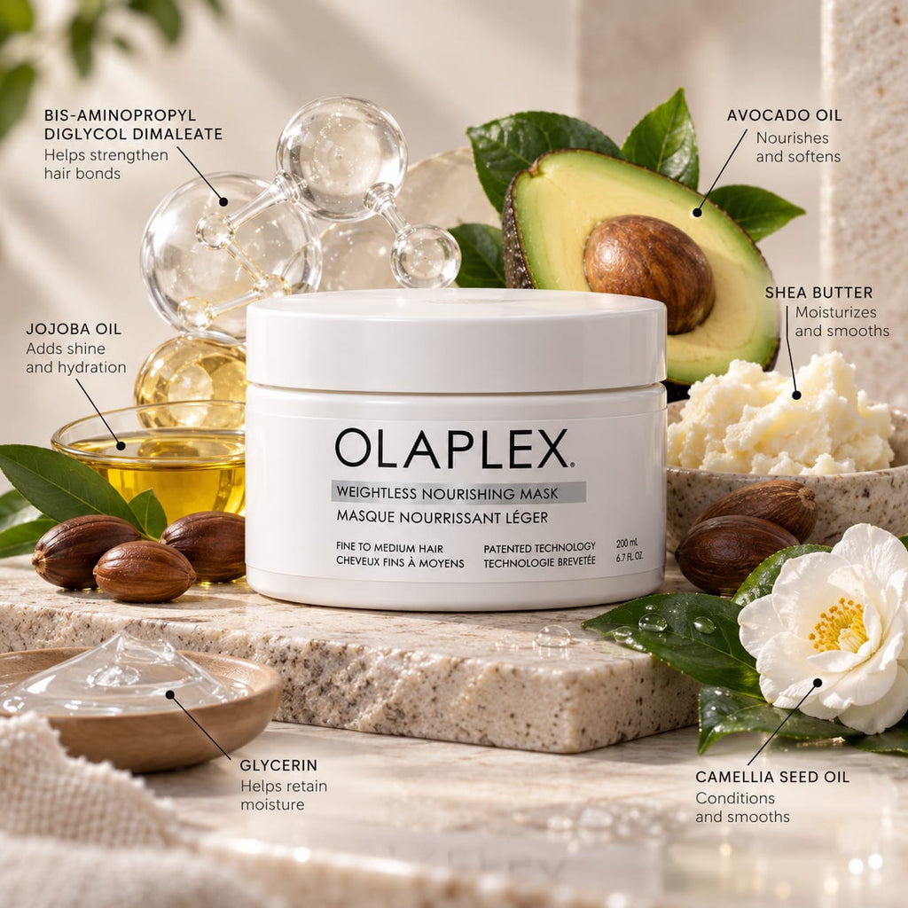 OLAPLEX Weightless Nourishing Mask 200ml / 6.7 fl oz – Nourishing Hair Mask for Fine to Medium Hair