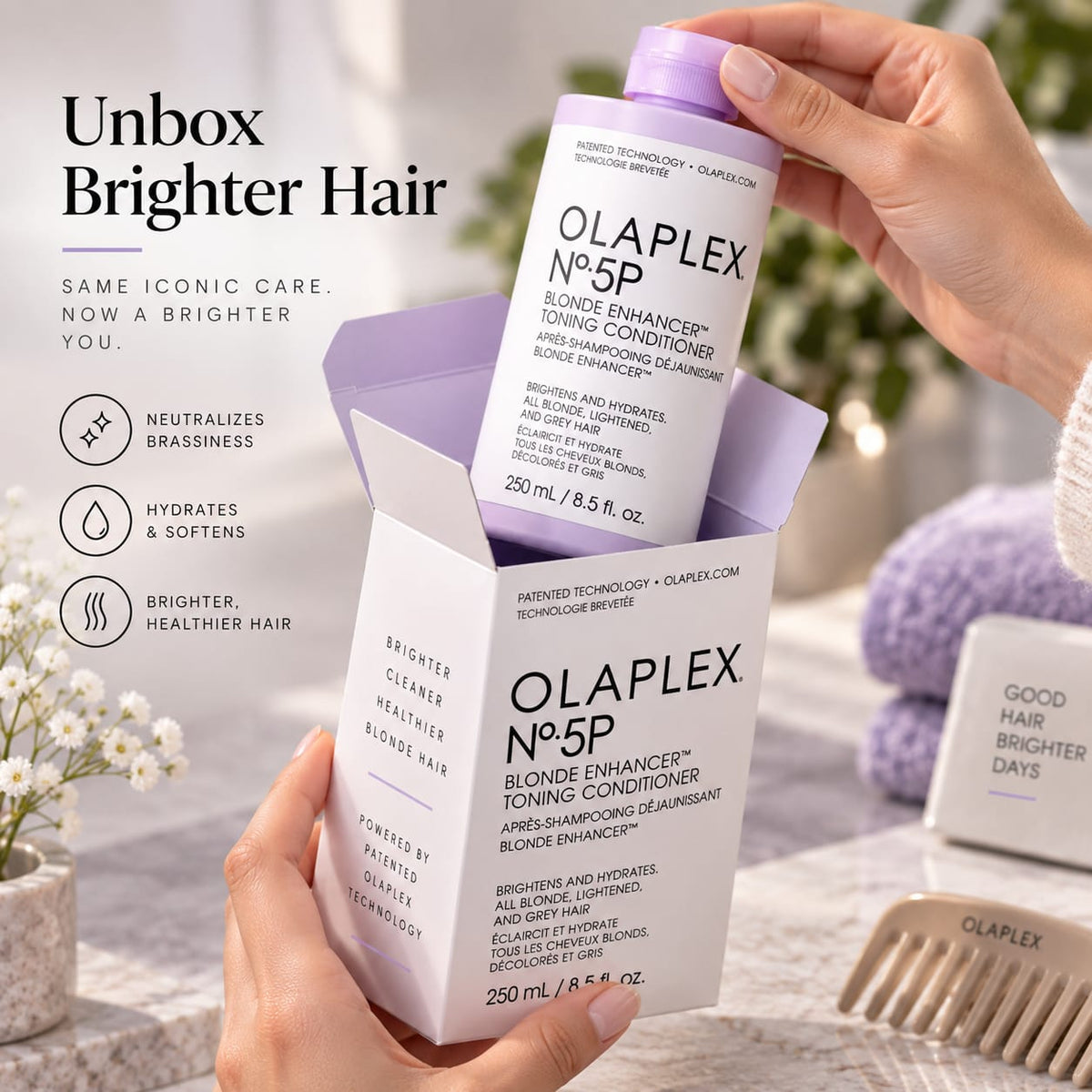 OLAPLEX No.5P Blonde Enhancer Toning Conditioner 250ml