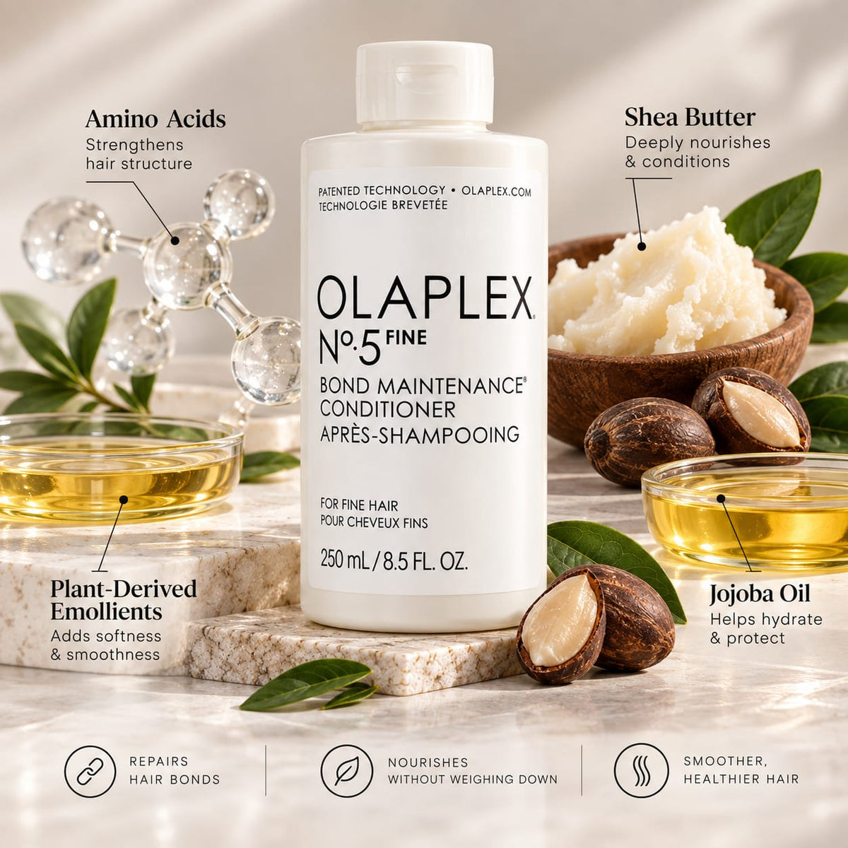 OLAPLEX No.5 Fine Bond Maintenance Conditioner 250 mL