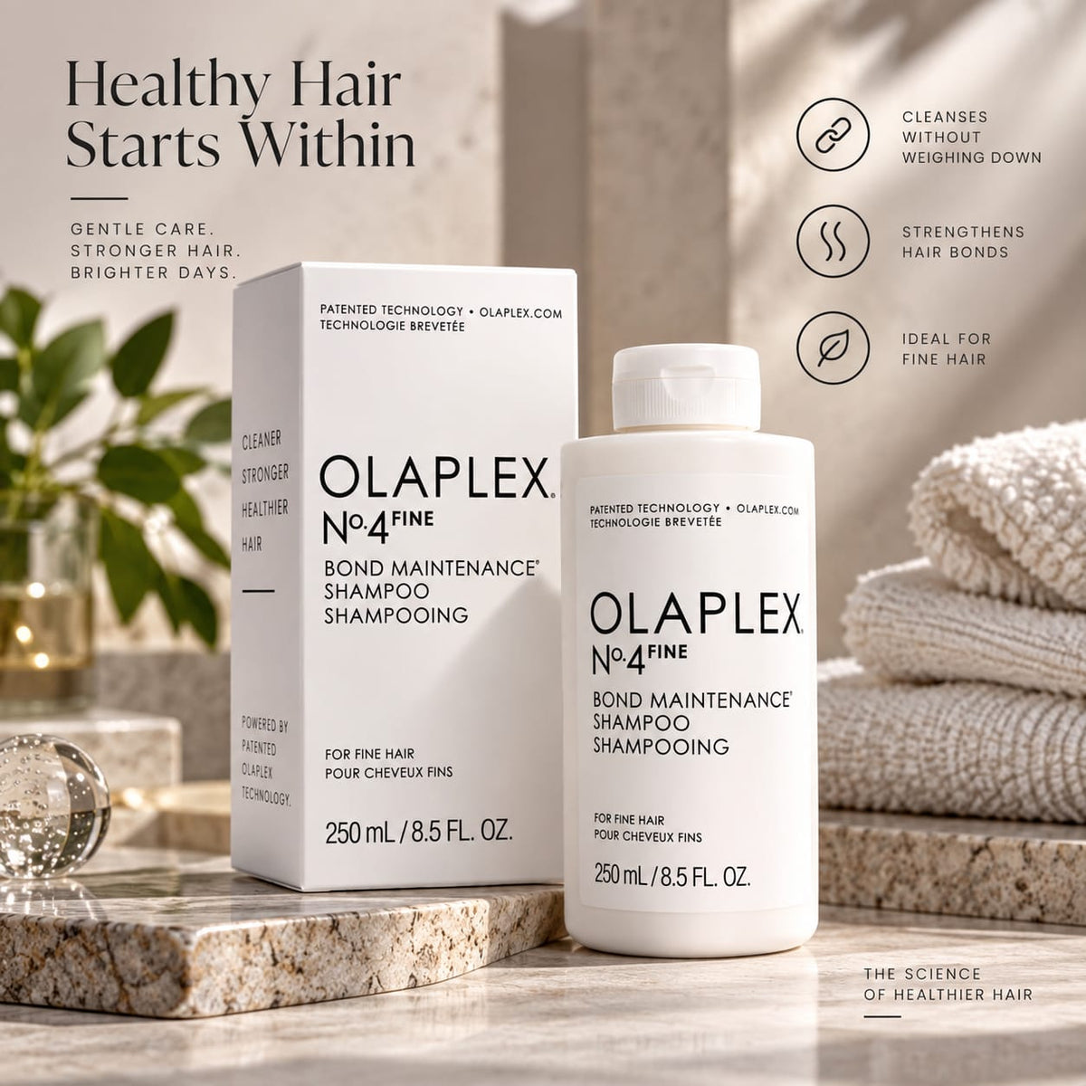 OLAPLEX No.4 Fine Bond Maintenance Shampoo 250ml