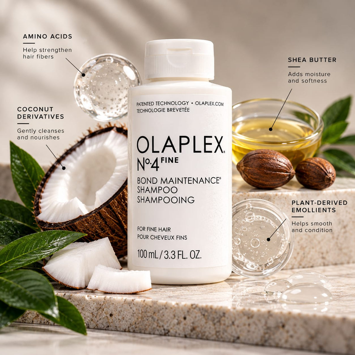 OLAPLEX Nº.4FINE Bond Maintenance™ Volumizing Shampoo 100 mL