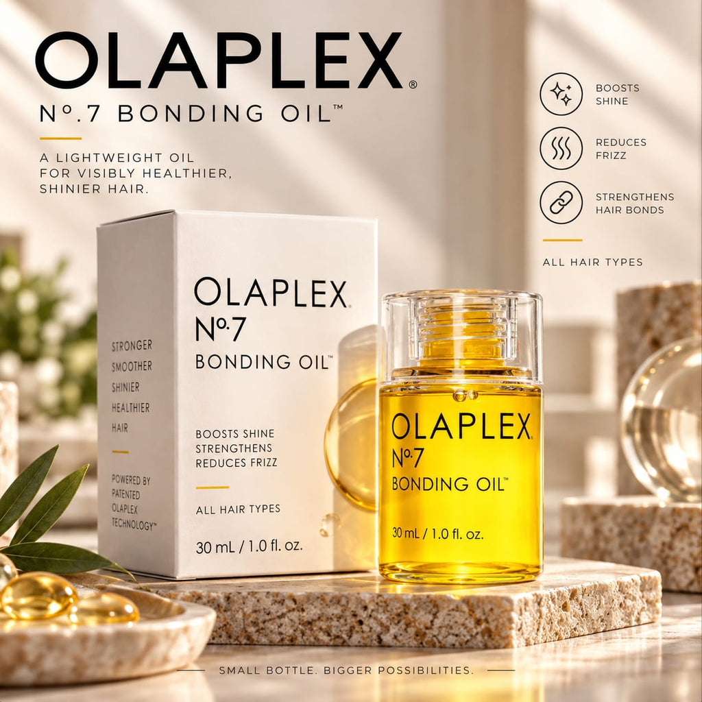 Olaplex No.7 Bonding Oil 30ml – Lightweight Hair Oil for Shine & Frizz Control