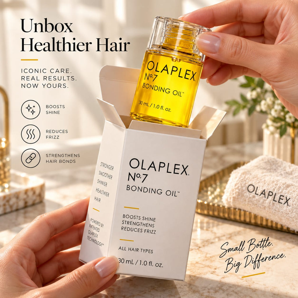 Olaplex No.7 Bonding Oil 30ml – Lightweight Hair Oil for Shine & Frizz Control