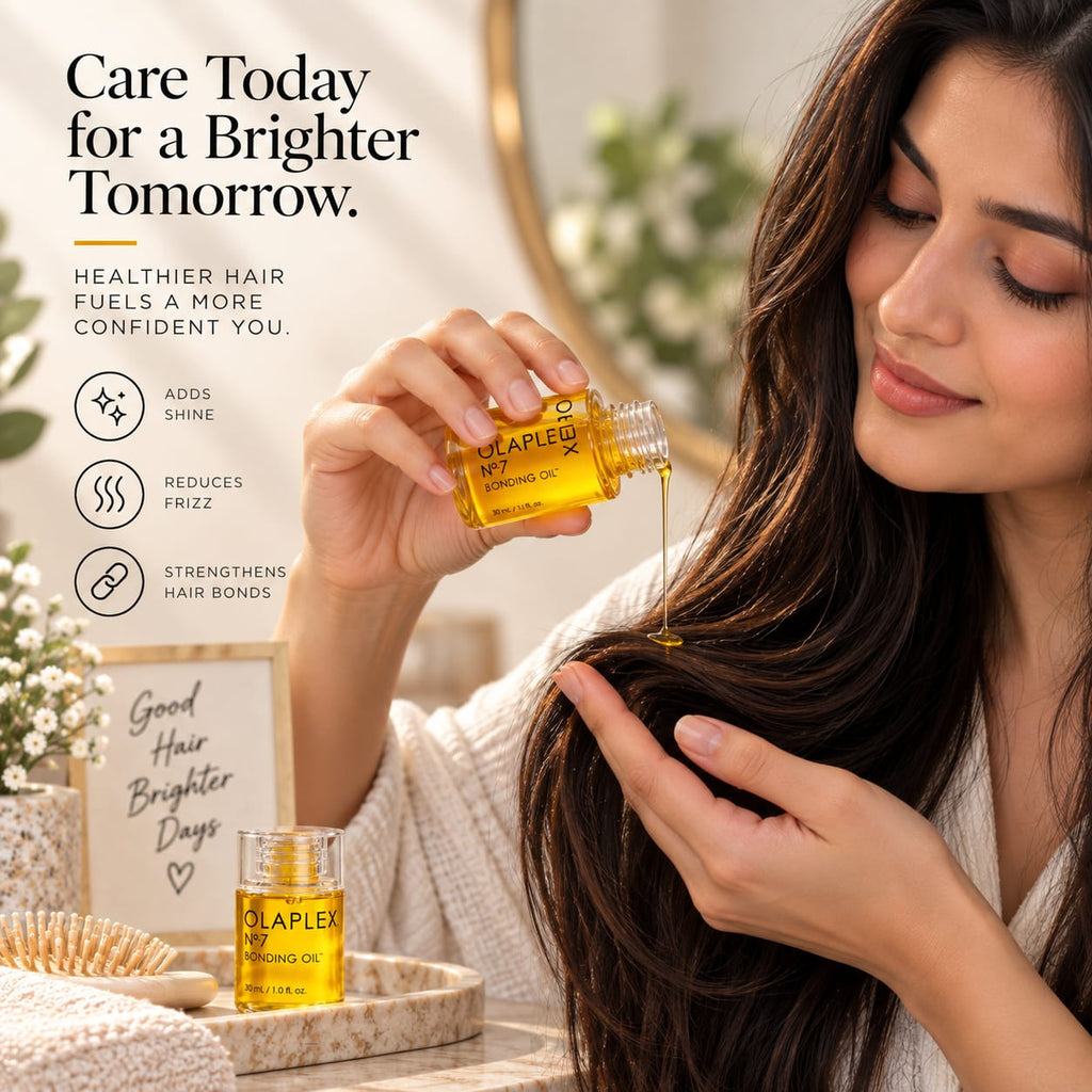 Olaplex No.7 Bonding Oil 30ml – Lightweight Hair Oil for Shine & Frizz Control