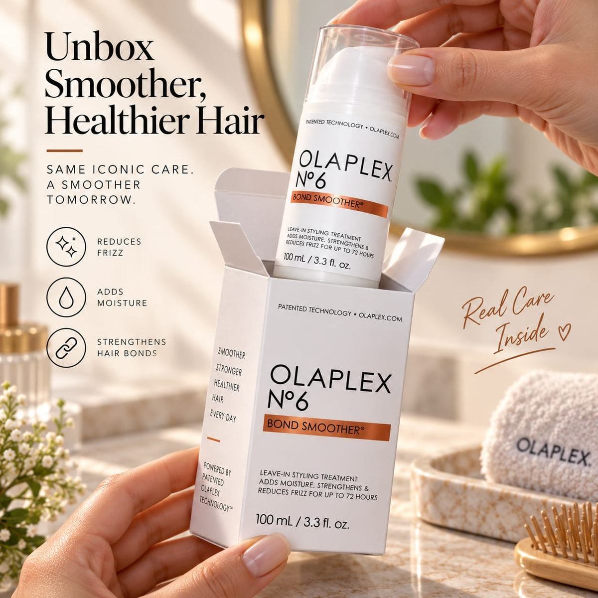 OLAPLEX No.6 Bond Smoother Leave-In Styling Treatment 100ml