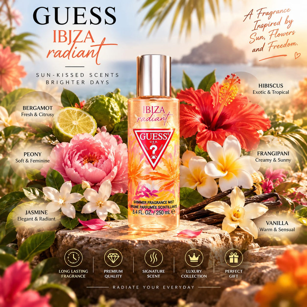 GUESS Ibiza Radiant Shimmer Fragrance Mist 250 ml