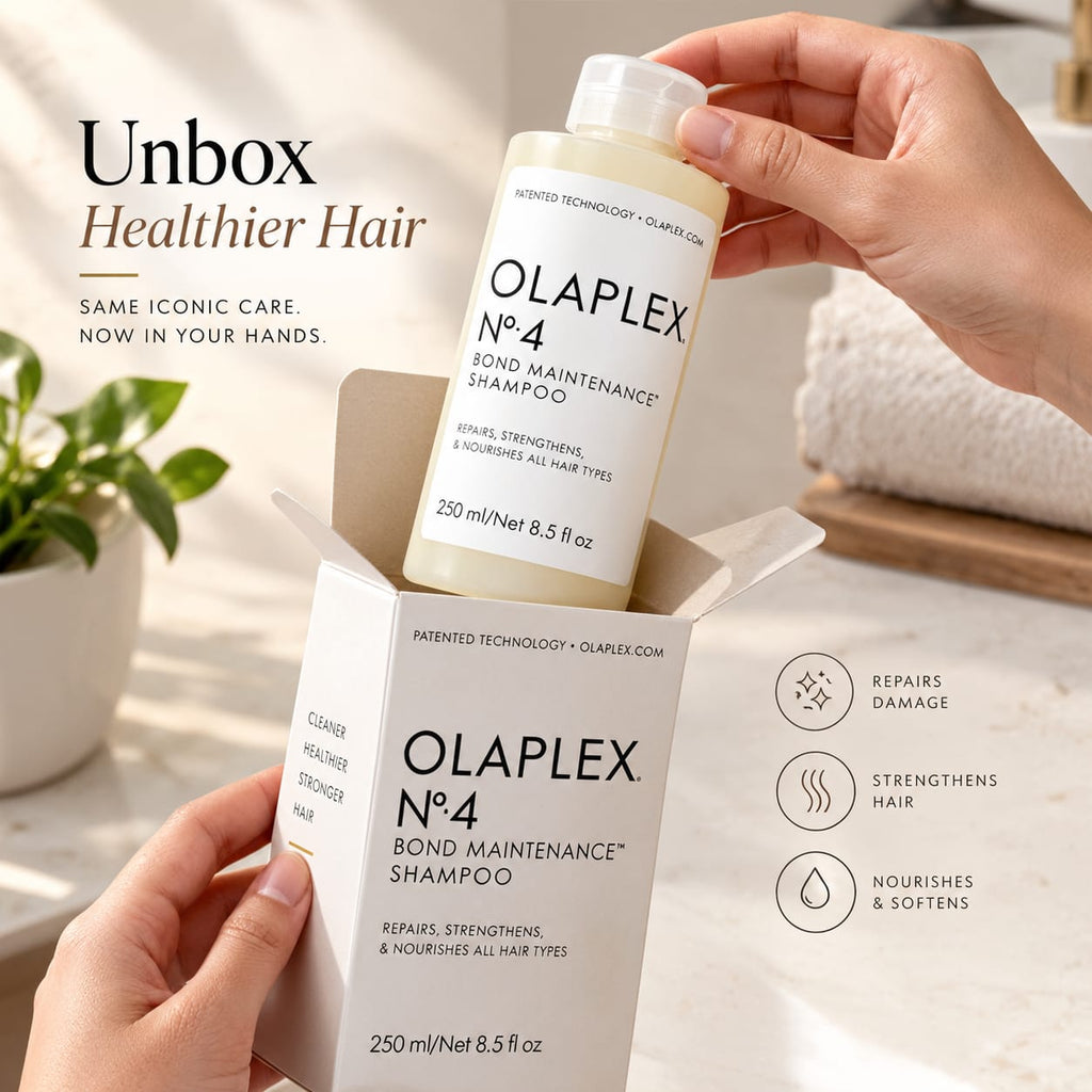 OLAPLEX No.4 Bond Maintenance Shampoo 250ml | Strengthening & Repair Shampoo