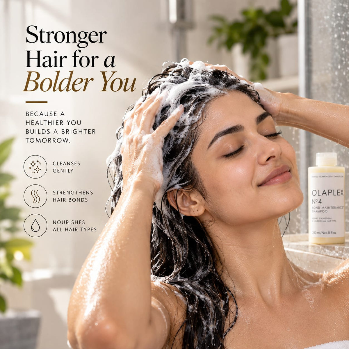OLAPLEX No.4 Bond Maintenance Shampoo 250ml | Strengthening & Repair Shampoo