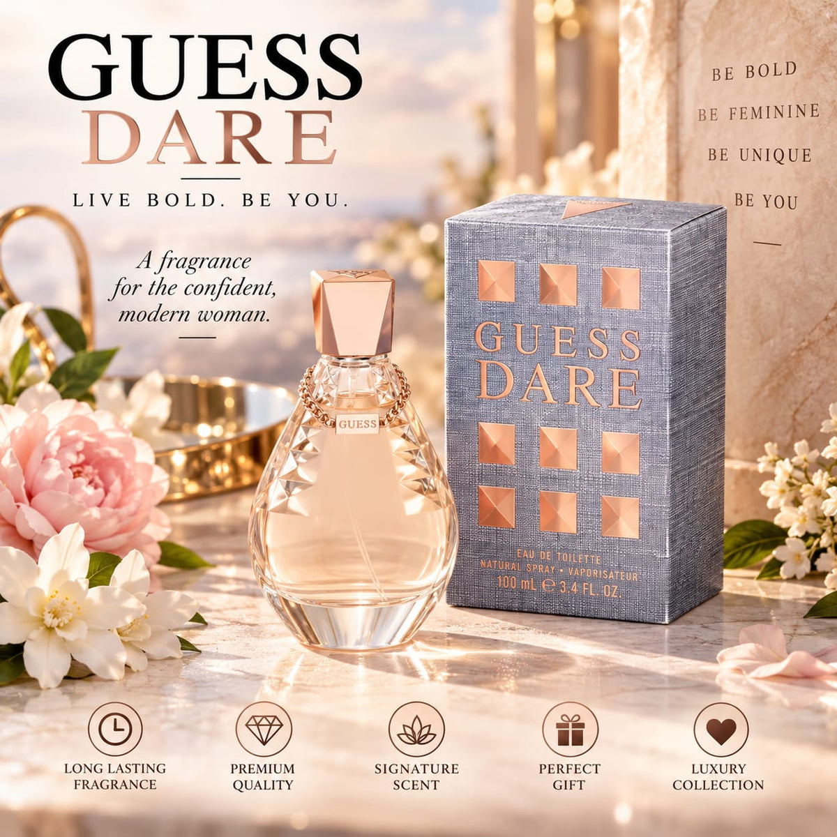 GUESS Dare Eau de Toilette for Women – 100 ml