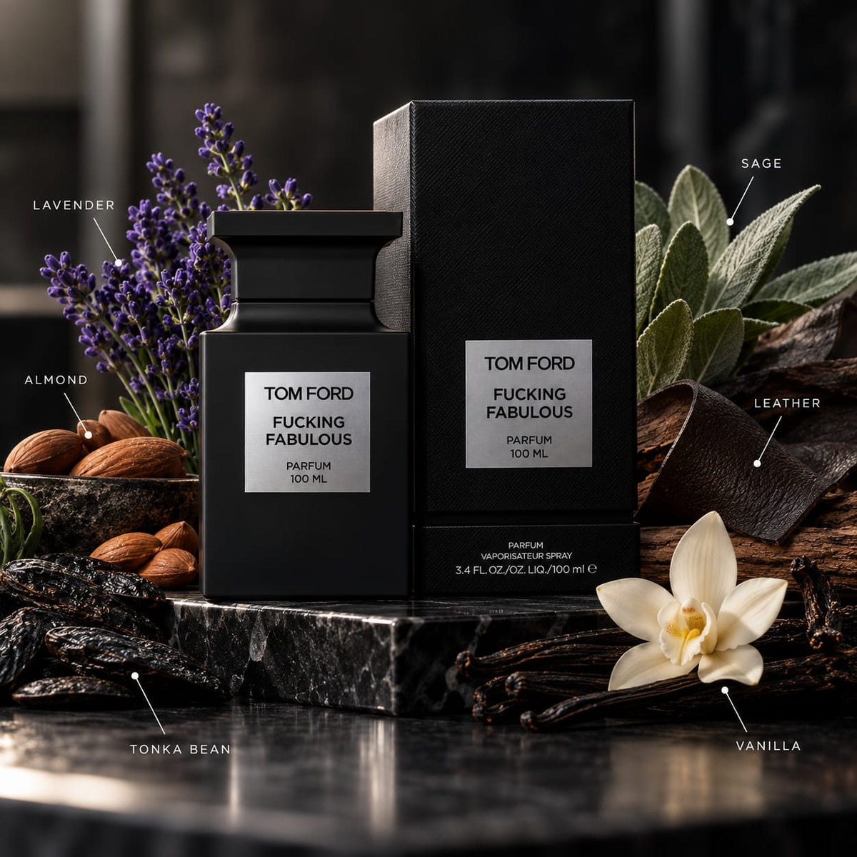 Tom Ford Fucking Fabulous Eau de Parfum – Unisex Leather Fragrance
