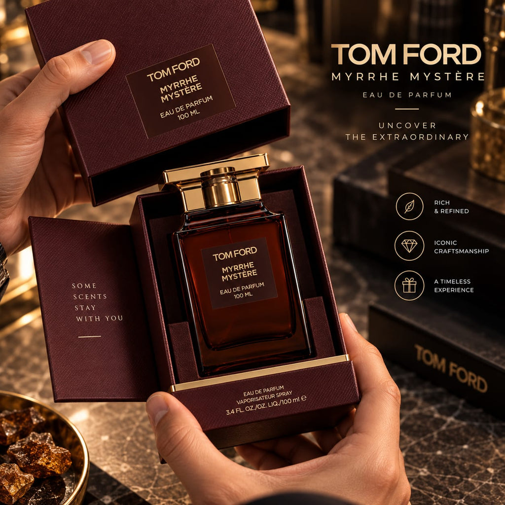 Tom Ford Myrrhe Mystère Eau de Parfum 100ml – Unisex Woody Fragrance