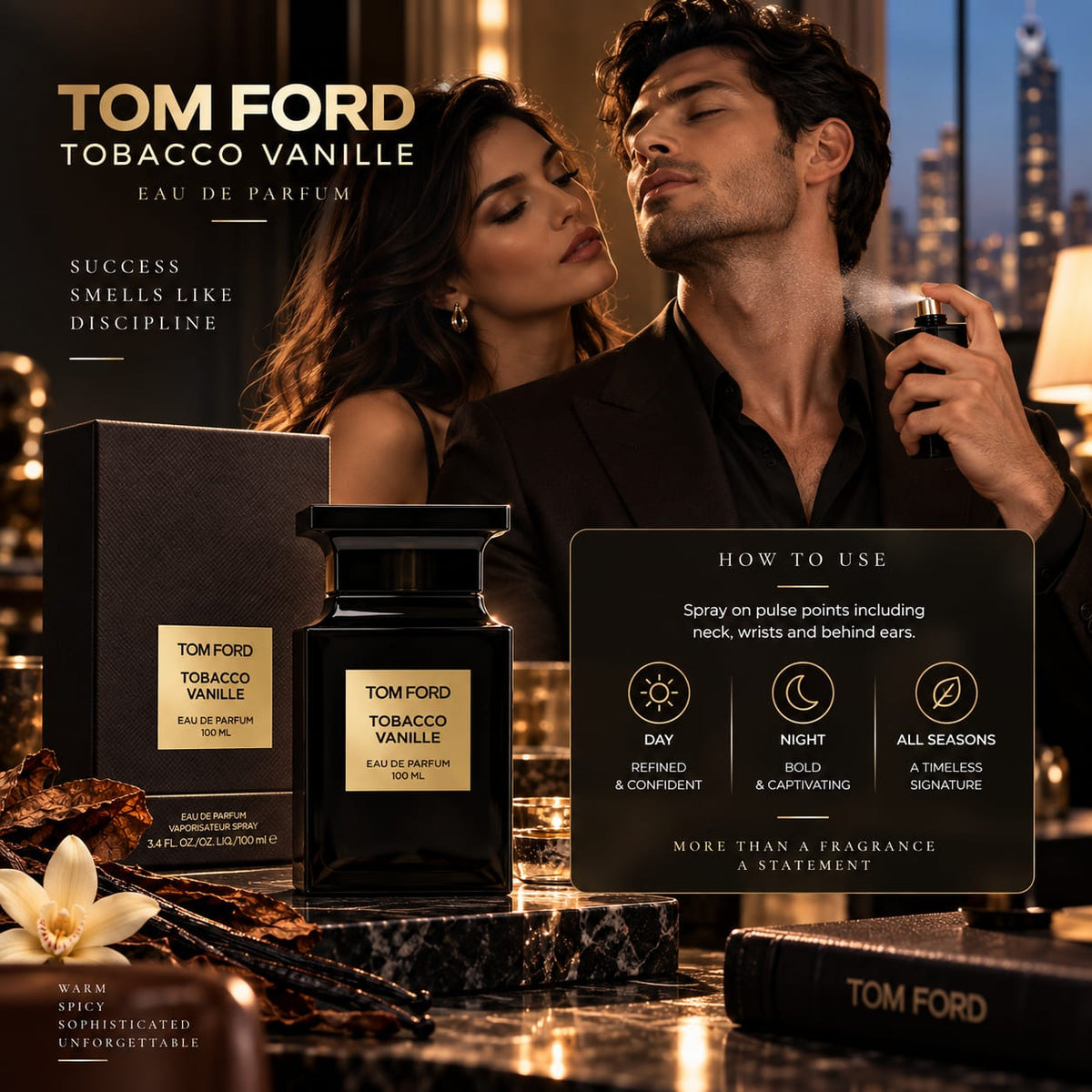 Tom Ford Tobacco Vanille Eau de Parfum 100ml