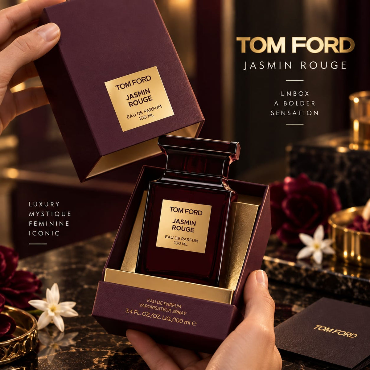 Tom Ford Jasmin Rouge Eau de Parfum 100 ML – Women’s Fragrance