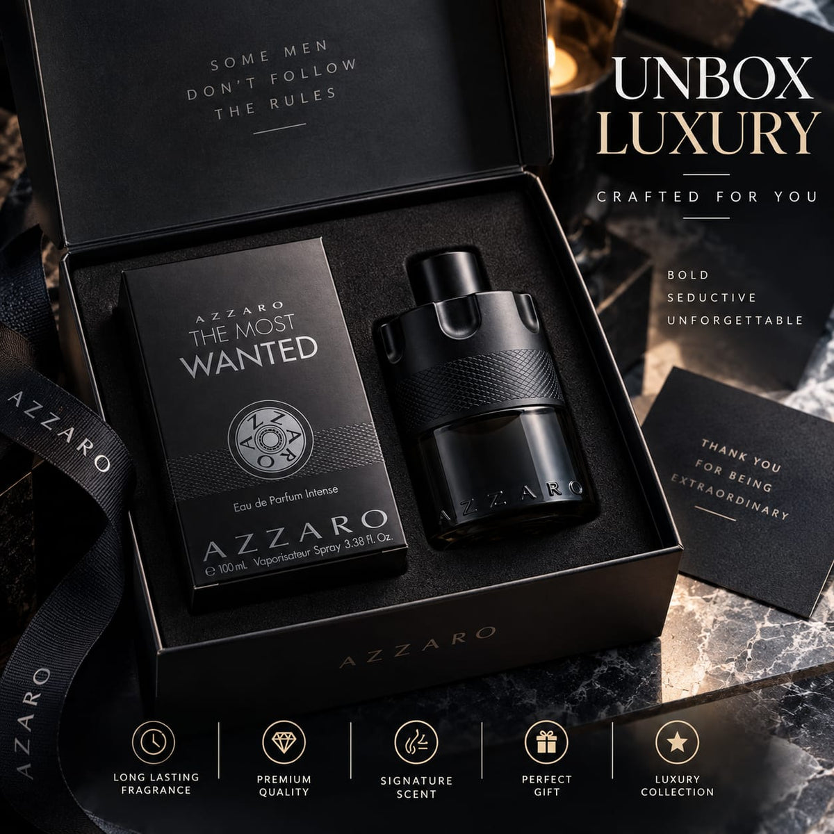 Azzaro The Most Wanted Eau de Parfum Intense 100ml for Men