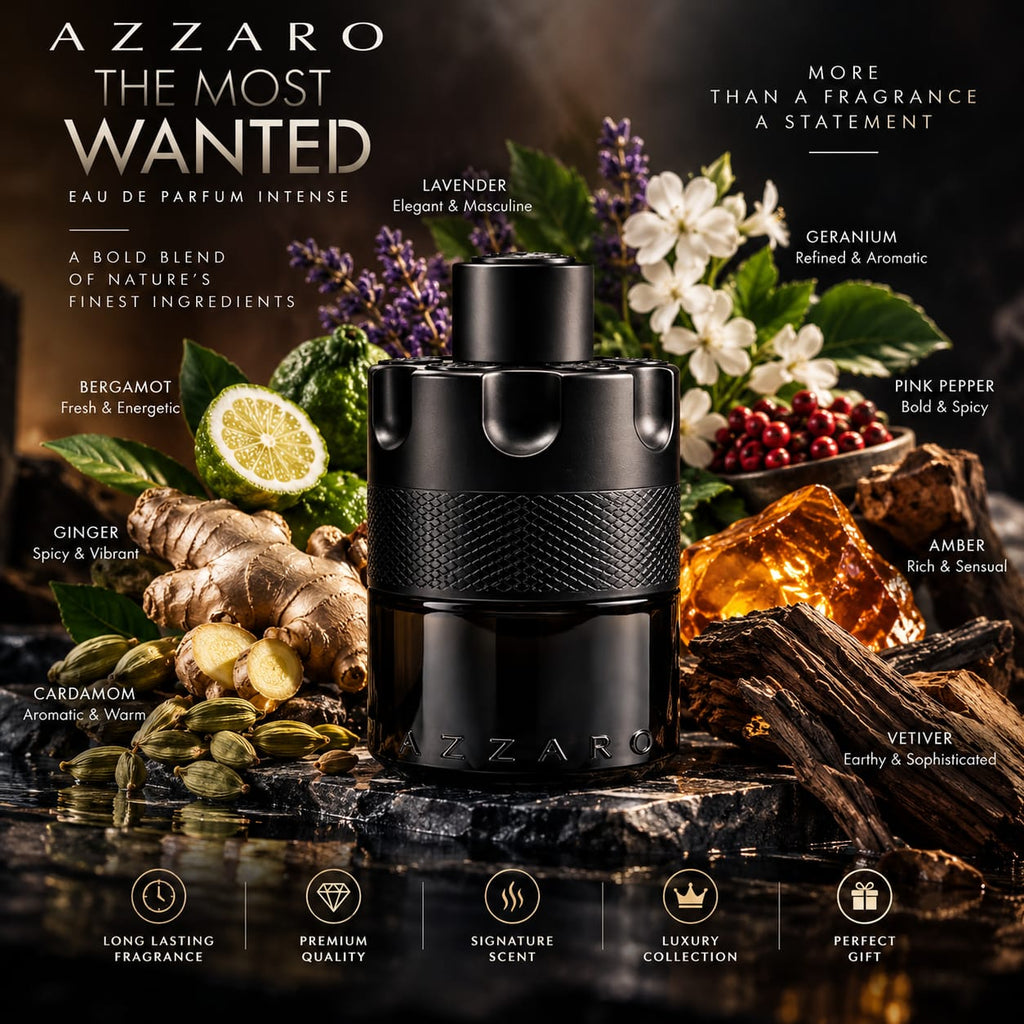 Azzaro The Most Wanted Eau de Parfum Intense 100ml for Men