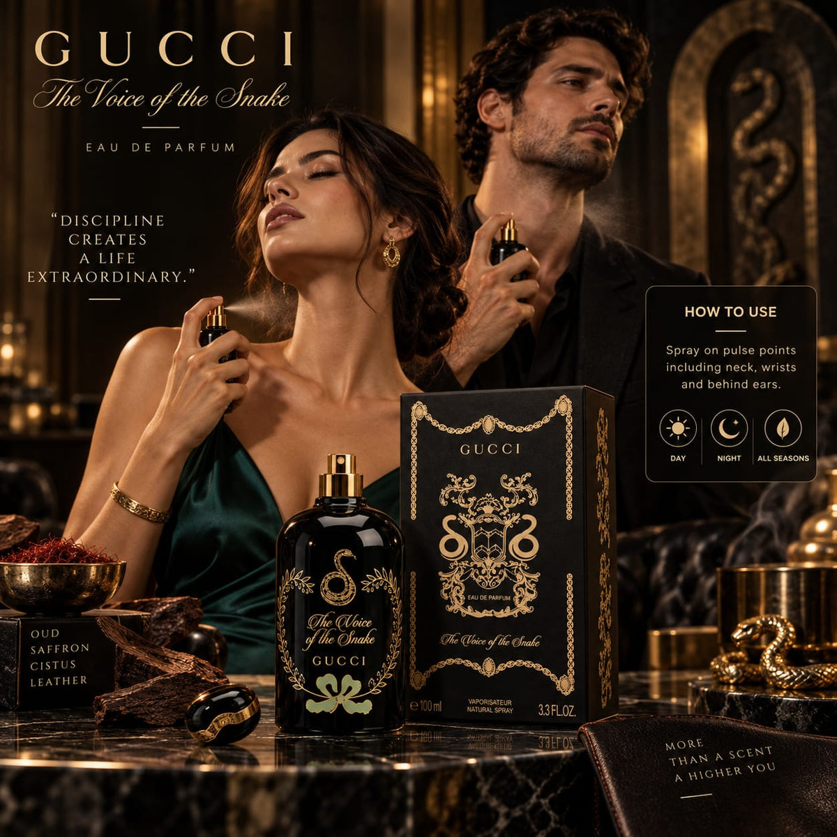 Gucci The Voice of the Snake Eau de Parfum 100ml