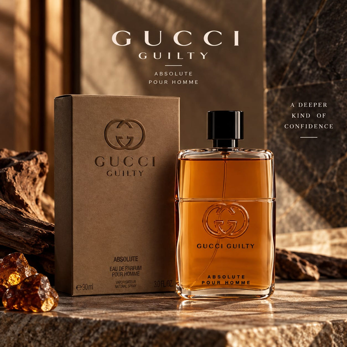 Gucci Guilty Absolute Pour Homme Eau de Parfum 90ml