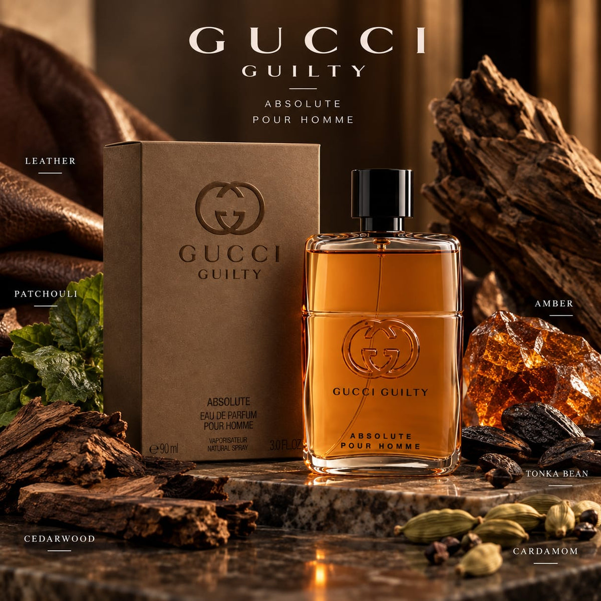 Gucci Guilty Absolute Pour Homme Eau de Parfum 90ml