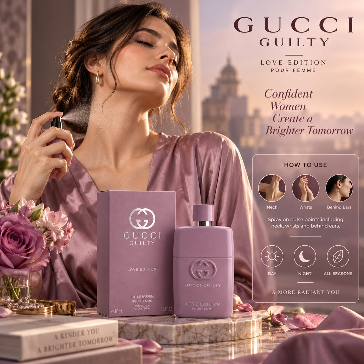 Gucci Guilty Love Edition Pour Femme Eau de Parfum 90ml