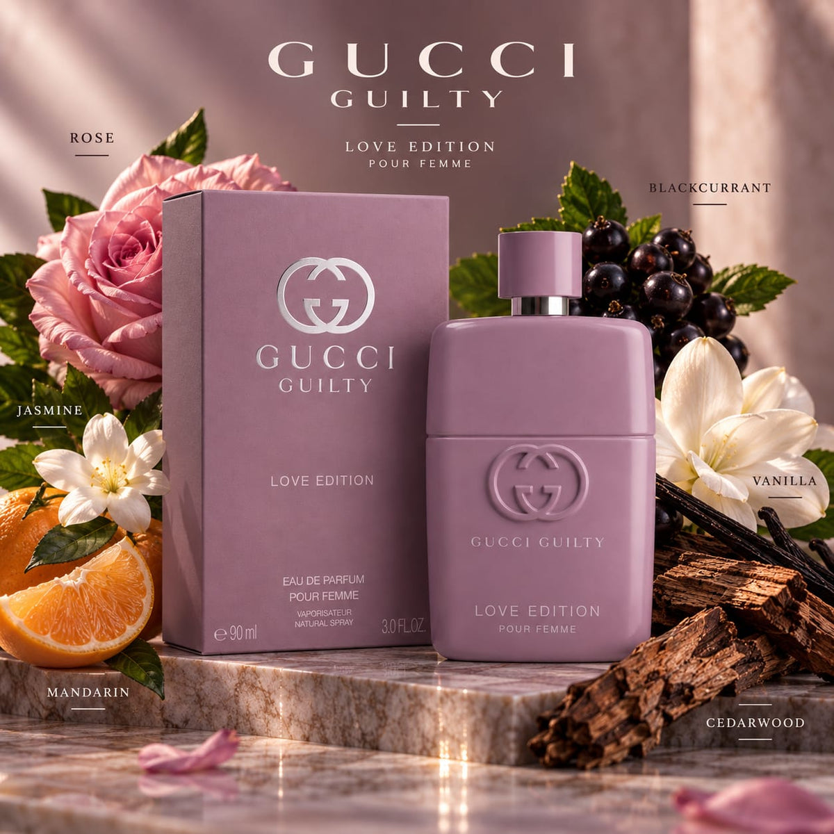 Gucci Guilty Love Edition Pour Femme Eau de Parfum 90ml