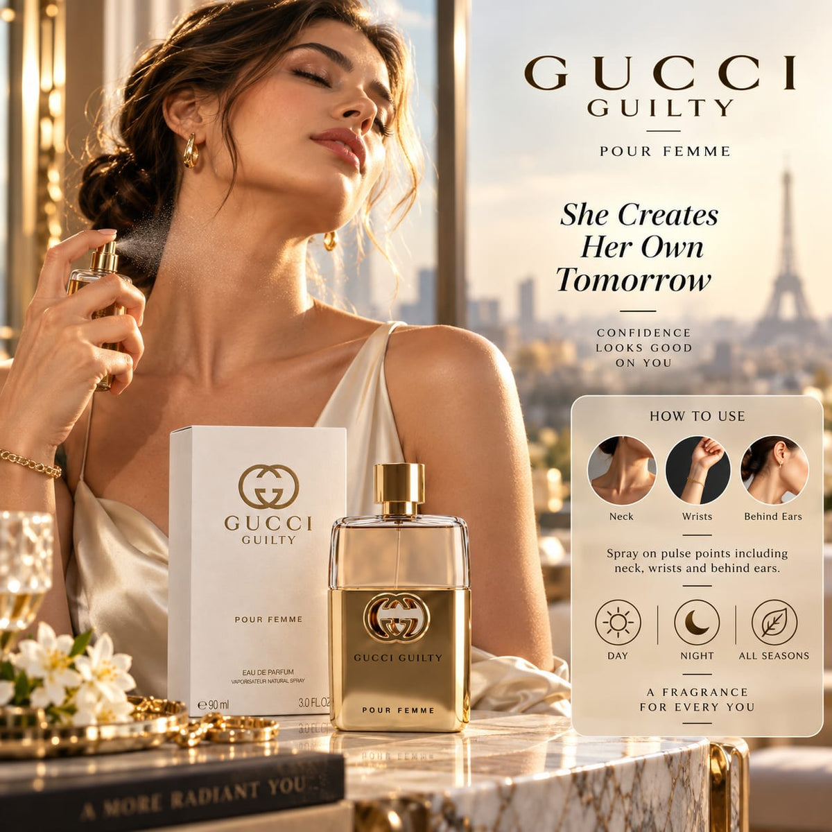 Gucci Guilty Pour Femme Eau de Parfum 90ml