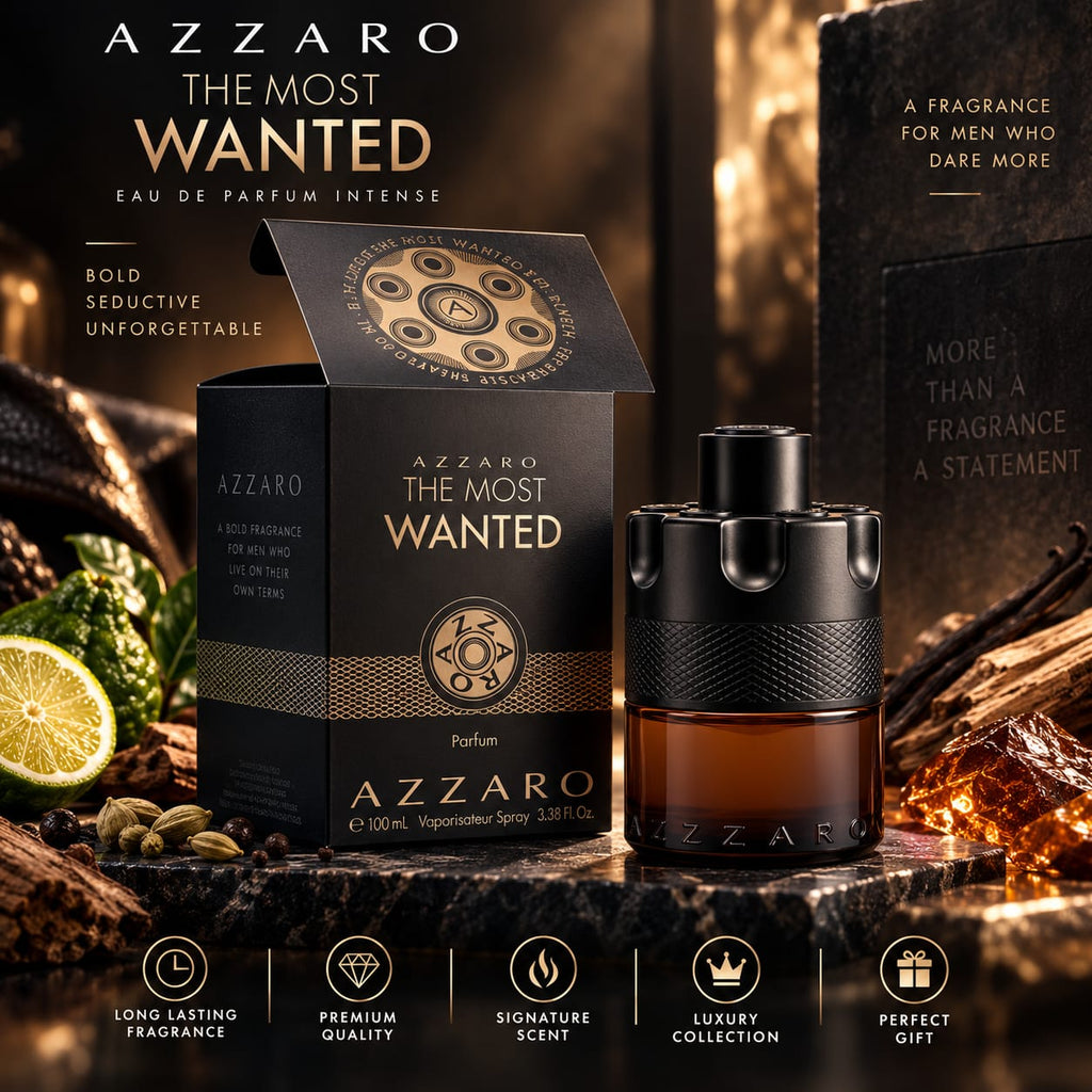 Azzaro The Most Wanted Eau de Parfum Intense for Men 100ml
