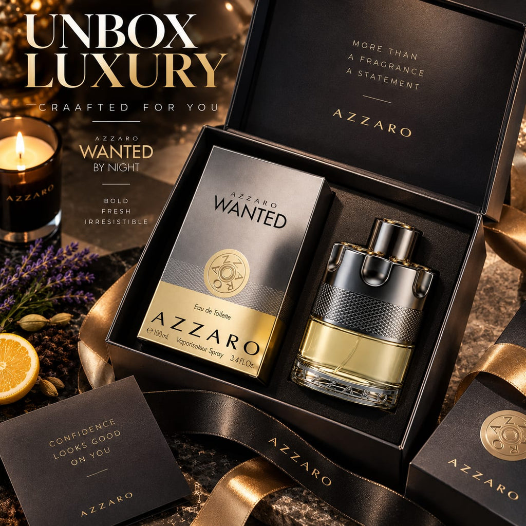 Azzaro Wanted Eau de Toilette for Men 100ml