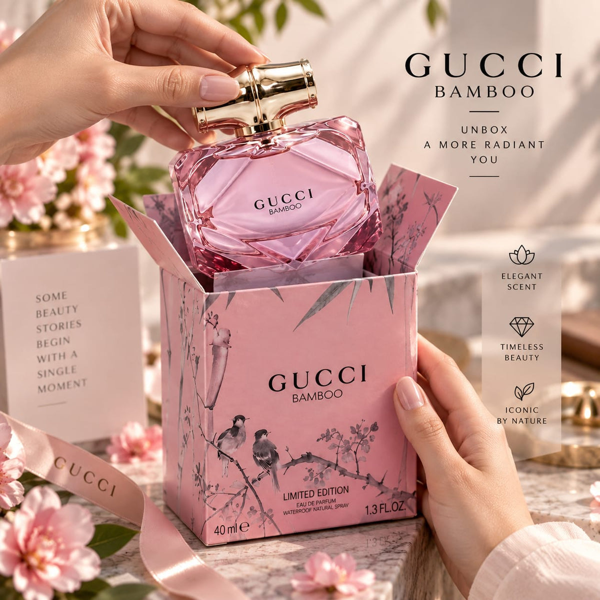 Gucci Bamboo Eau de Parfum Limited Edition 40ml – Perfume for Women