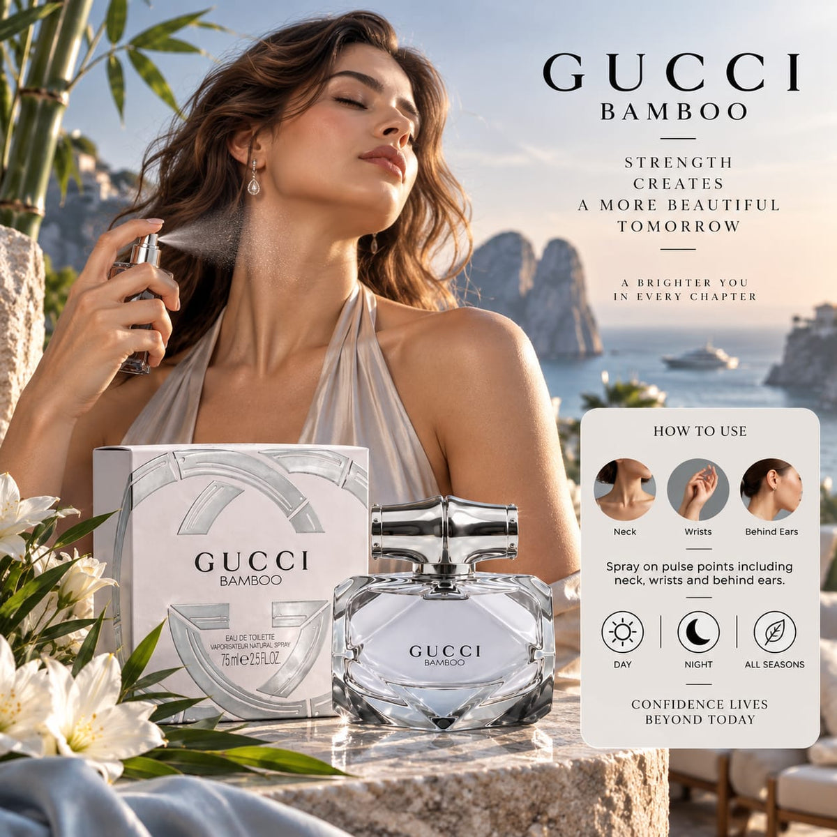 Gucci Bamboo Eau de Toilette 75ml for Women