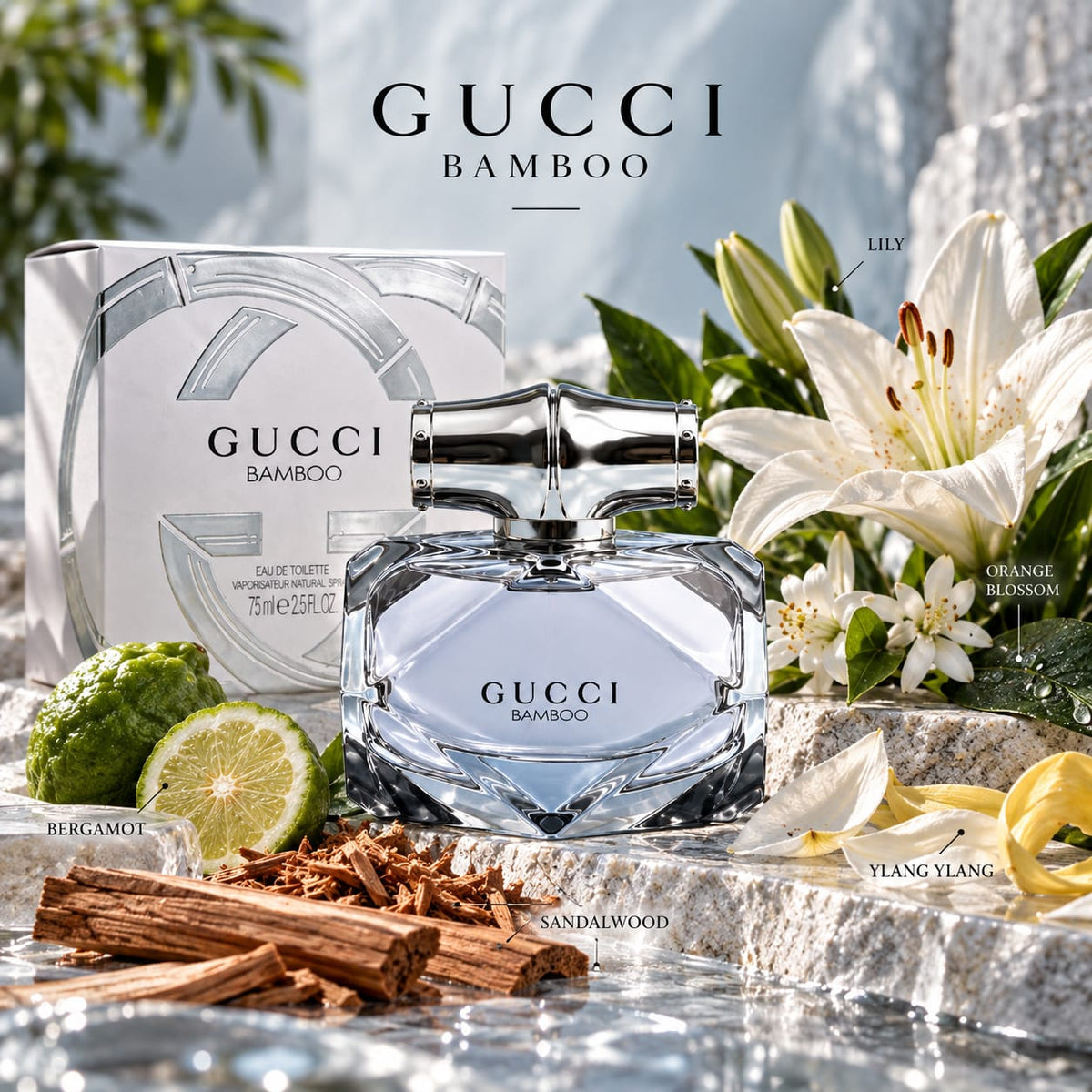 Gucci Bamboo Eau de Toilette 75ml for Women