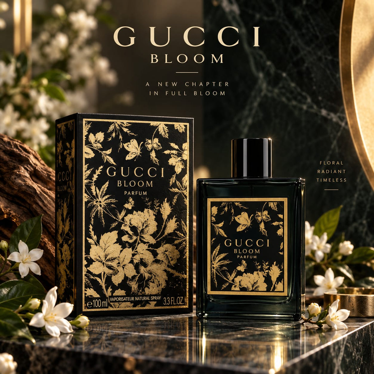 Gucci Bloom Parfum 100ml – Luxury Floral Fragrance