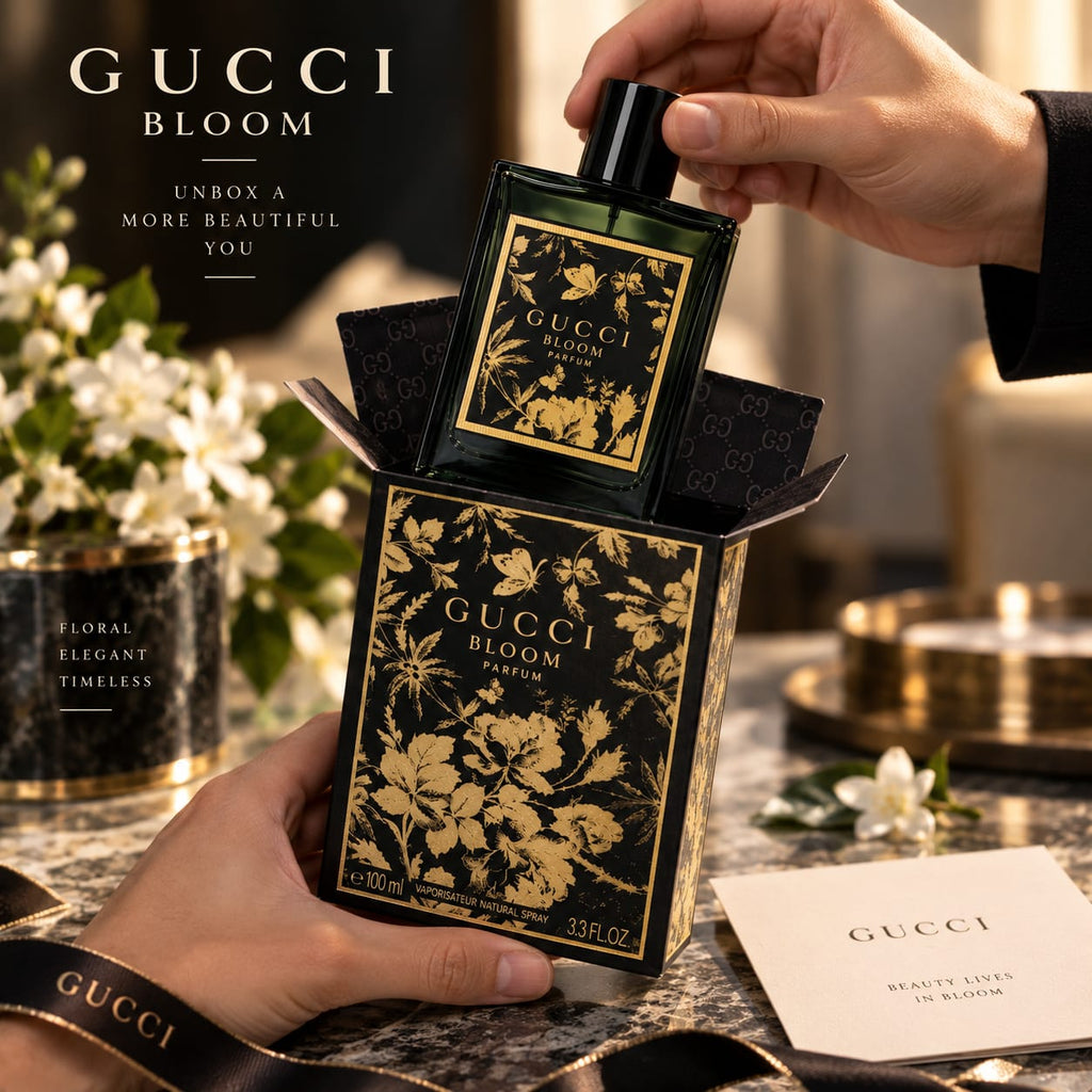 Gucci Bloom Parfum 100ml – Luxury Floral Fragrance