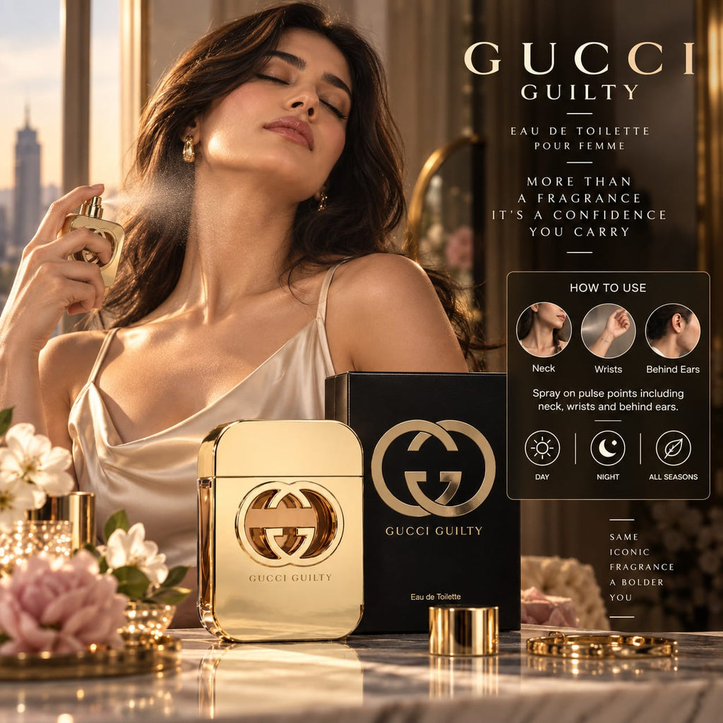 Gucci Guilty Eau de Toilette Perfume – Luxury Fragrance