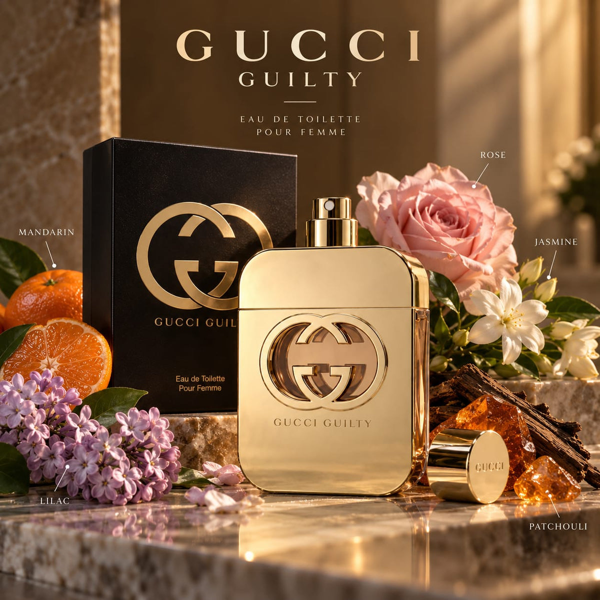 Gucci Guilty Eau de Toilette Perfume – Luxury Fragrance