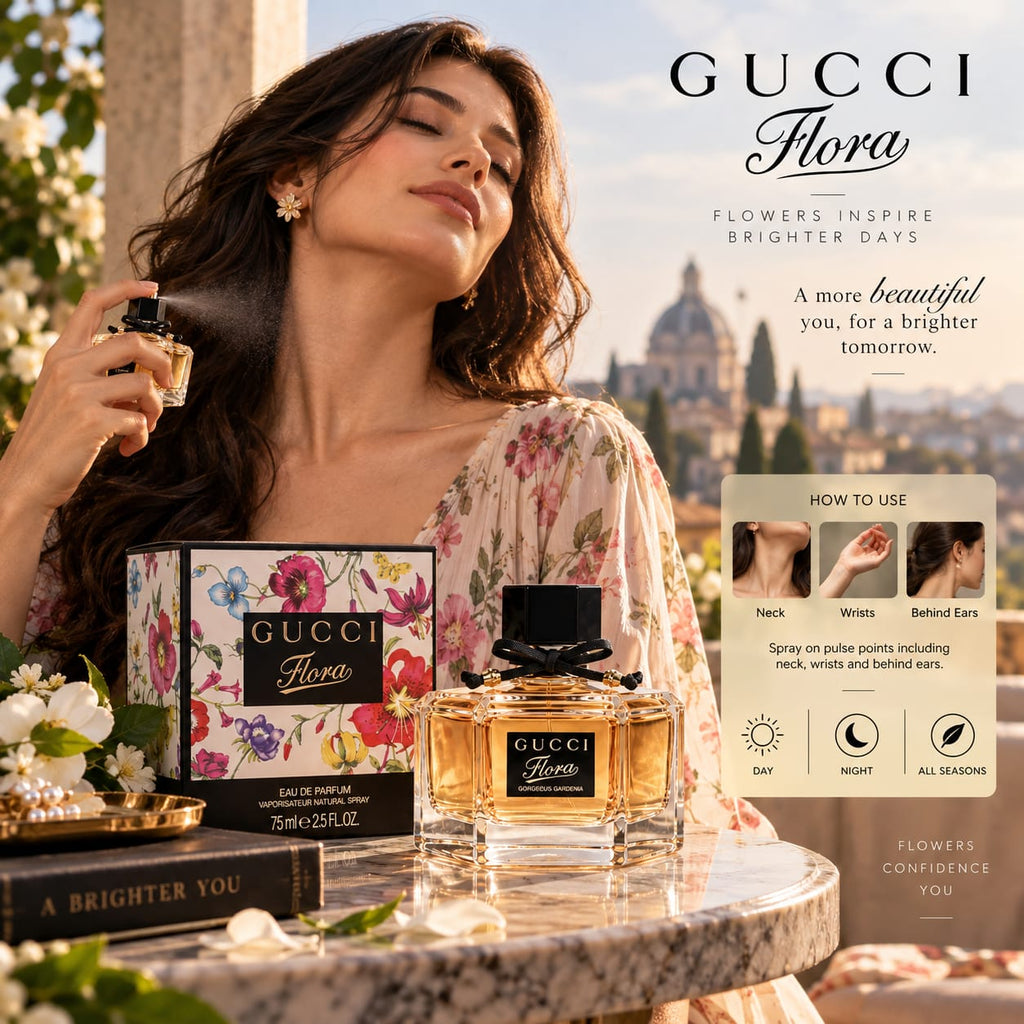 Gucci Flora Gorgeous Gardenia Eau de Parfum 75ml