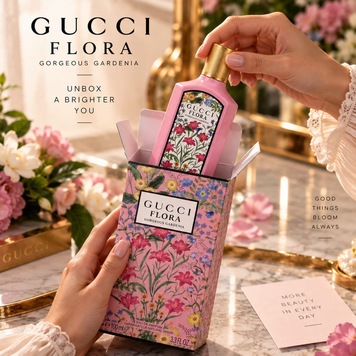 Gucci Flora Gorgeous Gardenia Eau de Parfum 100ml