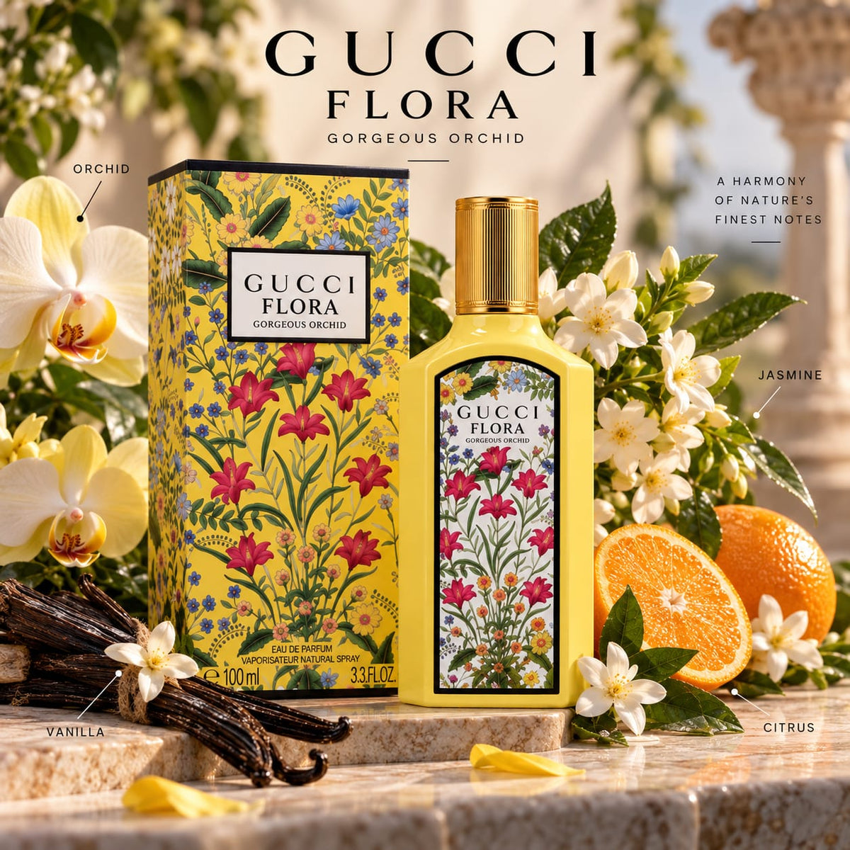 Gucci Flora Gorgeous Orchid Eau de Parfum 100ml for Women