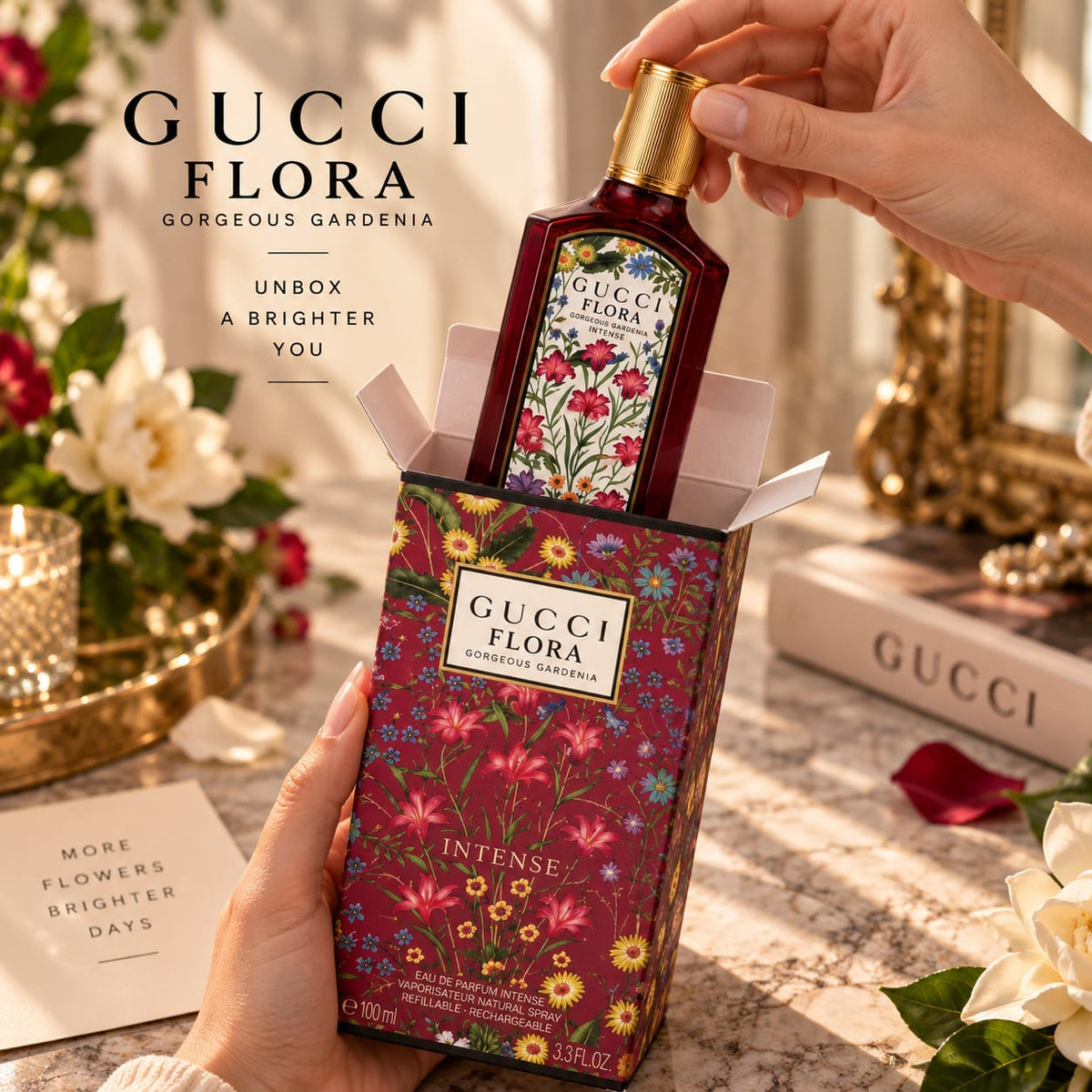 Gucci Flora Gorgeous Gardenia Intense Eau de Parfum 100ml for Women