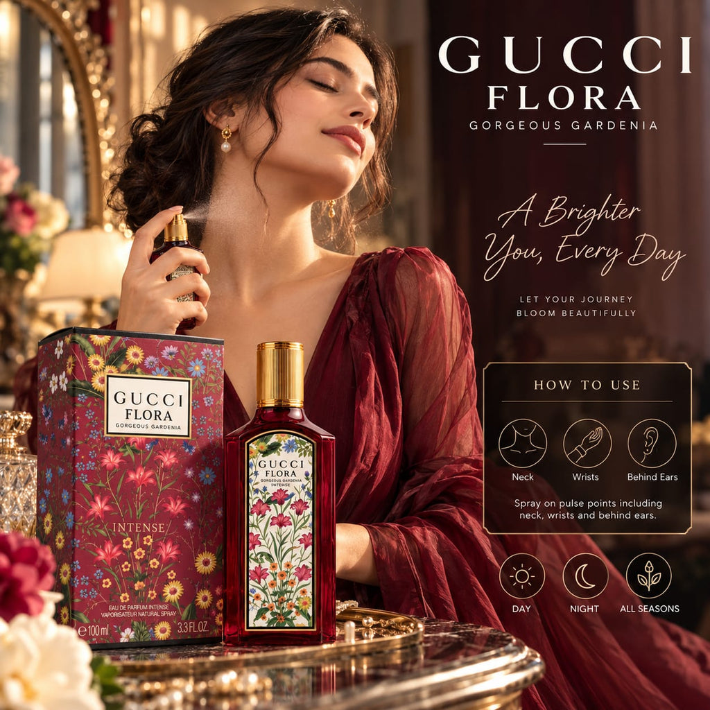Gucci Flora Gorgeous Gardenia Intense Eau de Parfum 100ml for Women