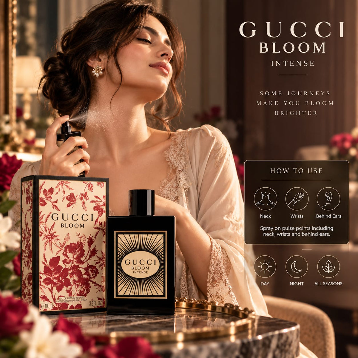 Gucci Bloom Intense Eau de Parfum 100ml for Women