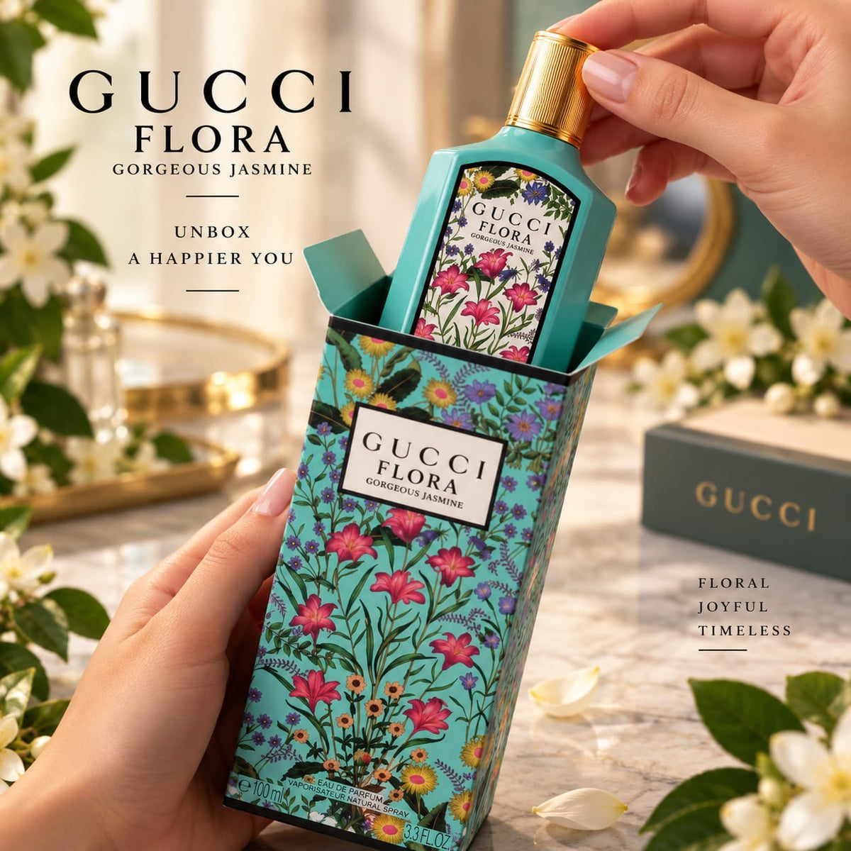 Gucci Flora Gorgeous Jasmine Eau de Parfum 100ml