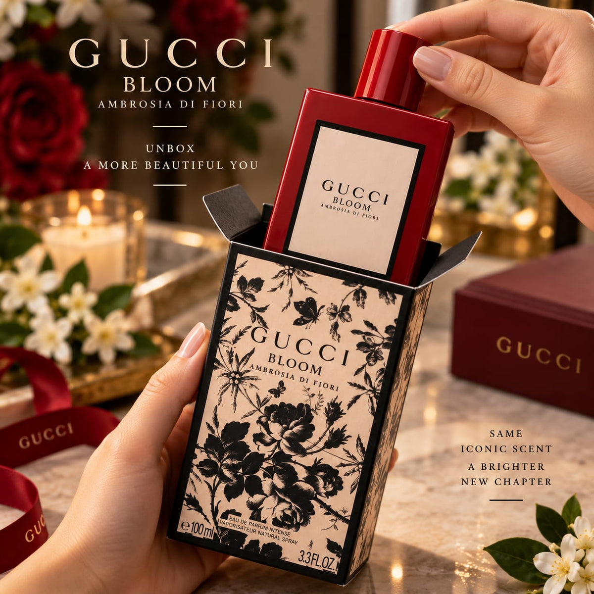 Gucci Bloom Ambrosia di Fiori Eau de Parfum Intense 100ml